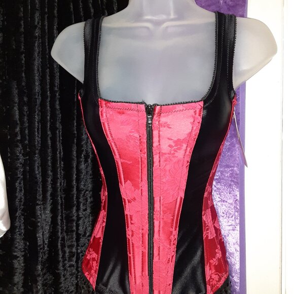 NWT LAST! PURPLE/BLACK Legend CORSET 26" MEDIUM - Picture 16 of 16